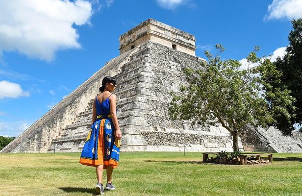 Chichen Itza, Cenote Ik Kil, and Coba Ruins Small Group