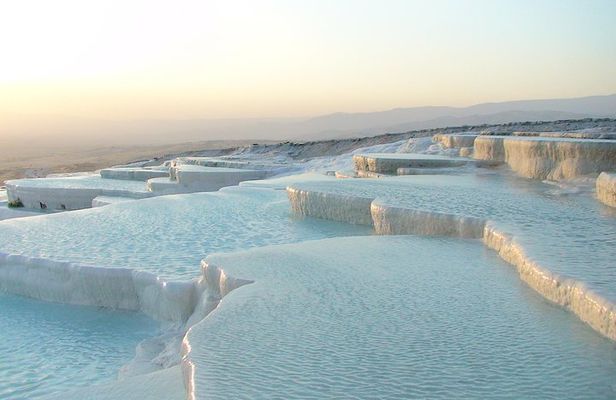 Best of Pamukkale Tour From Kusadasi: Hierapolis,Travertines,Cotton Castle