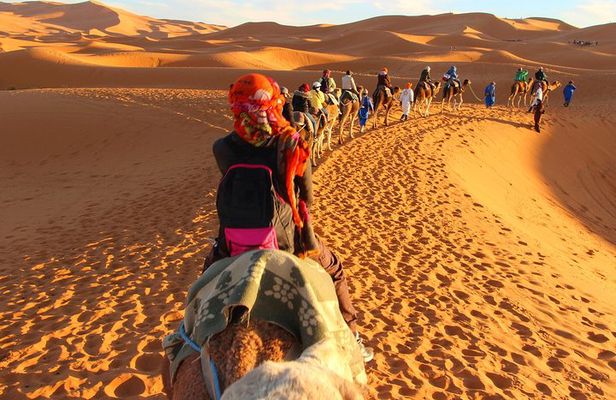 3-Day Tour to Merzouga Erg Chebbi with Food & Camel Trek