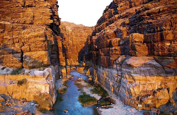 Wadi Mujib Siq Trail with Amman Panoramic&Optional Dead Sea Visit