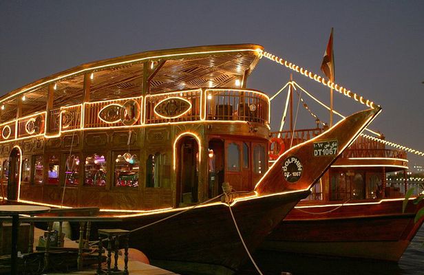 Dhow Cruise Dubai Marina - Buffet Dinner & Transfer in Dubai