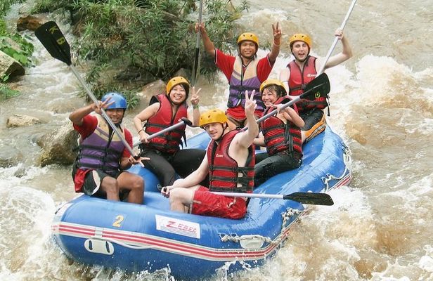Whitewater Rafting & ATV Adventure Tour from Phuket with Lunch