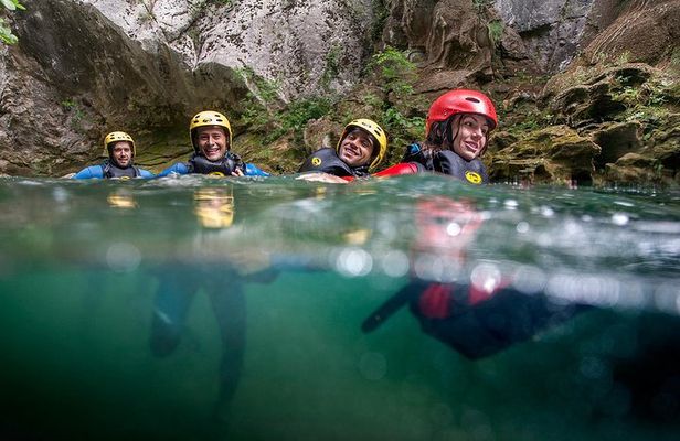 Canyoning on Cetina River Adventure from Split or Zadvarje