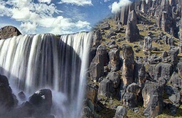 Pillones Waterfall and Stone Forest of Imata (exclusive)
