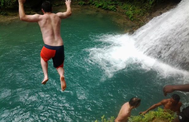 Blue Hole, Dunn's River Falls Luminous Lagoon Excursion From Montego Bay
