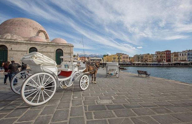 From Heraklion : Full-Day Bus Trip to Chania city , Kournas lake & Rethymno city