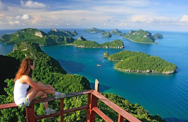 Ko Samui Angthong Marine Park Full Day Tour with Snorkeling & Sea Kayaking
