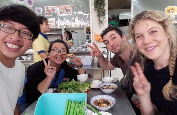HCM City Local Street Food by scooter/ Aodai Rider Saigon tour