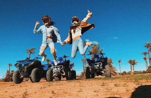 Marrakech : Quad Bike in The Palm Grove
