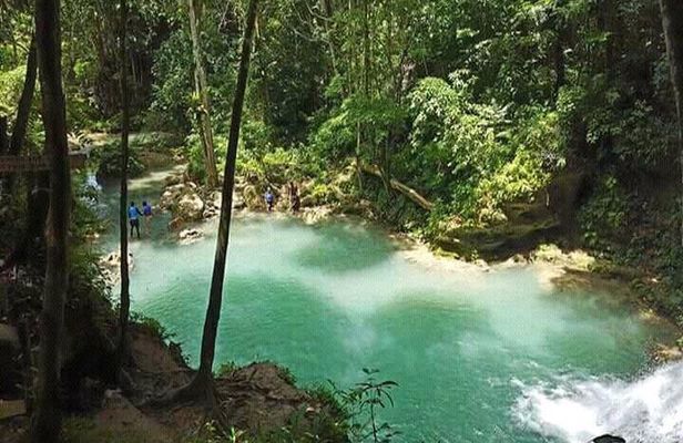 Blue Hole And Konoko Falls Combo Tour From Falmouth