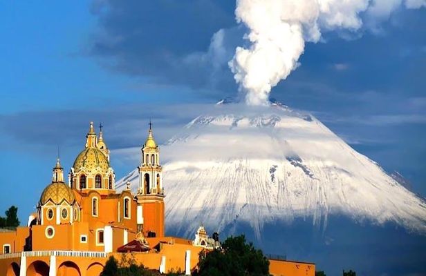PUEBLA historic colonial center and CHOLULA neighborhood Private day tour