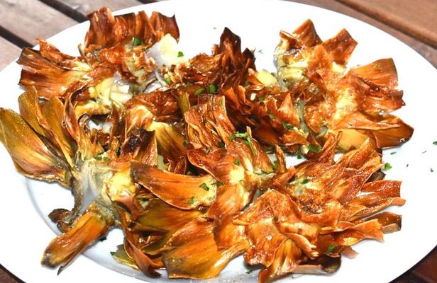 Rome Food Tour by Night in the Jewish Ghetto & Campo Marzio with Wine Tasting