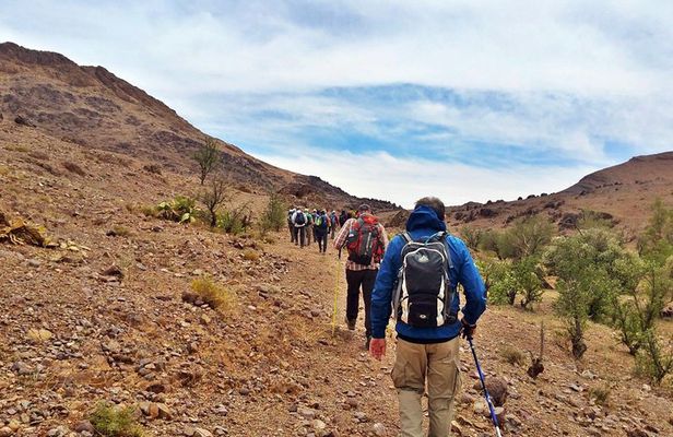 From Marrakech hiking day trip in Imlil Valley and kasbah Toubkal