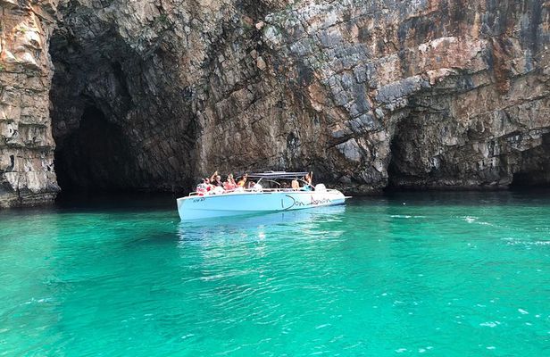 Kotor Sightseeing: Lady of the Rocks and Blue Cave Group Tour