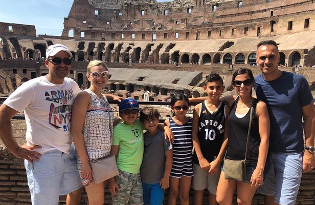 Colosseum Forum Ancient Rome Small Group Tour for Kids Families