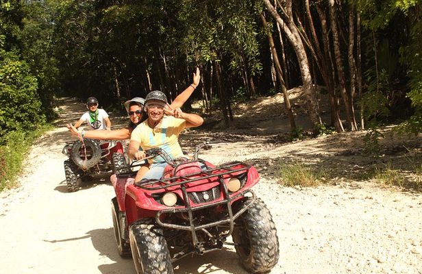 Playa del Carmen Adventure Tour: ATV and Crystal Caves