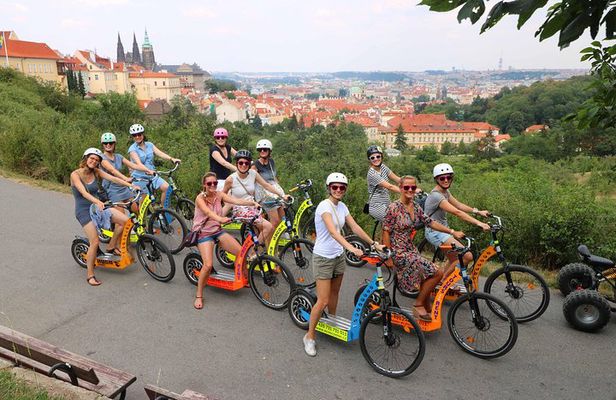 Grandiose half-day guided tour of Prague on Segway and eScooter