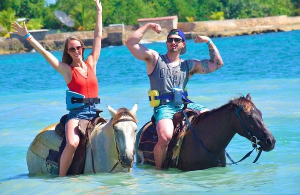 Jamwest Negril Zipline and Horseback Combo