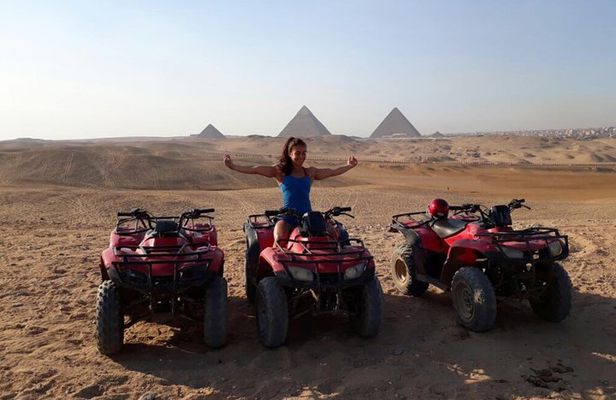 Custom Tour to Giza Pyramids and Desert ATV