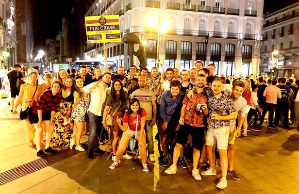 Pub Crawl Madrid-The Original since 2005-Shots-Fun-Clubs-Dance