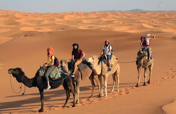 Tour: 3 Days Tour from Marrakech to Mezouga and Desert Camel Ride