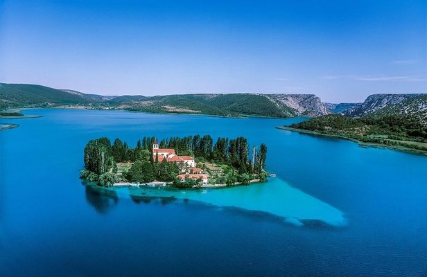 The Wonder of nature route - Panoramic Flight over Plitvice Lakes & Krka NP