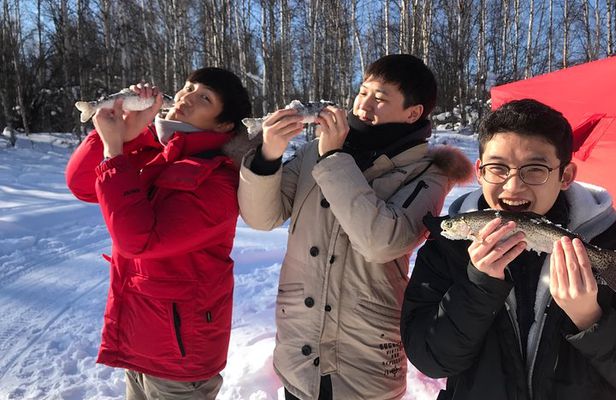 Quick and Easy Ice Fishing at Chena Lake
