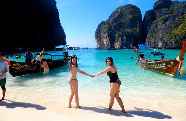Full Day Tour of Phi Phi Island by Big Boat from Rassada Pier, Phuket (SHA Plus)