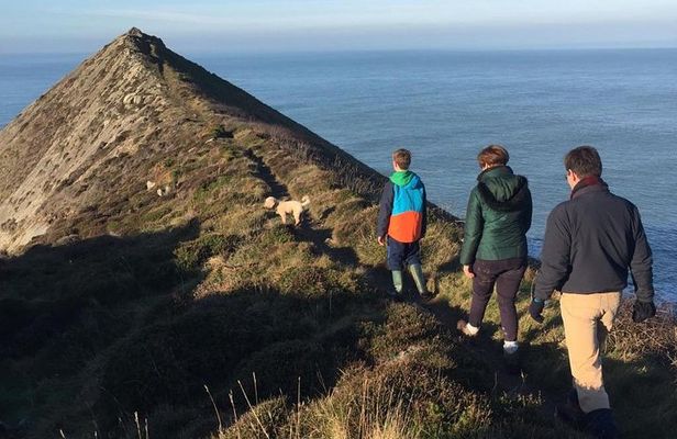 Guided walk on the remote and wild North Cornish coast