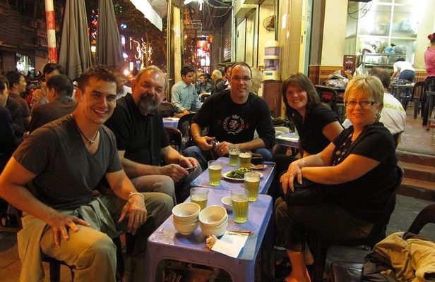 Hanoi Street Food Walking Tour By Night