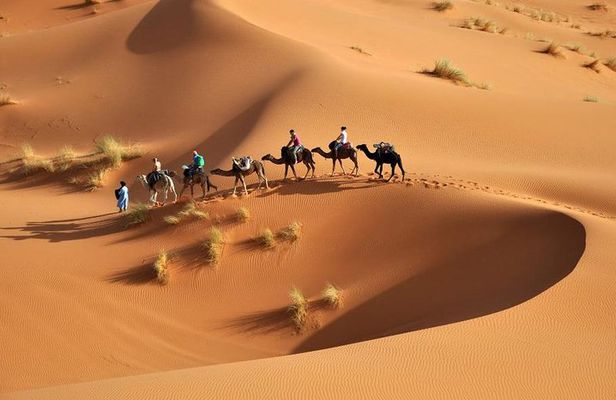 3-Day tour from Marrakech to Merzouga including Camel Trek and Desert Camp