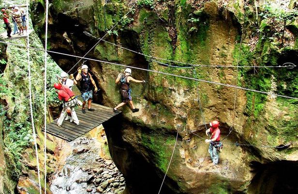 Guachipelin Adventure Volcano Zipline Horseback River Tubing Combo