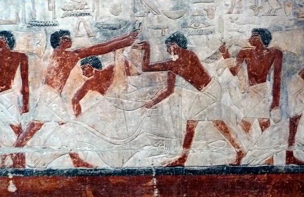 Private Guided Tour for Families to Saqqara Dahshur and Giza including Camel Ride and Lunch from Cairo