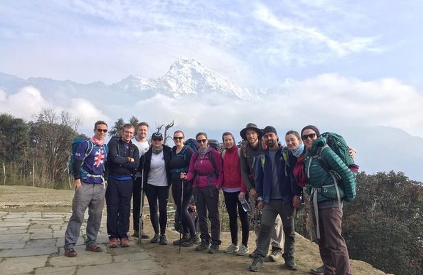 Close Up Poon Hill Circuit with Ghandruk Village Trek from Pokhara Nepal