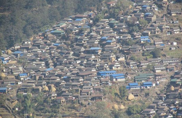 4WD Ghalegaun and Bhujung Village Home Stay from Pokhara Nepal