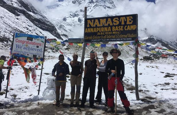 Very Short Annapurna Base Camp Trek from Kathmandu Nepal