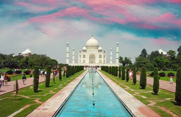All Inclusive Taj Mahal Agra Overnight Tour from Delhi