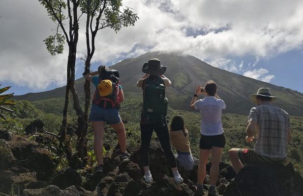 Morning Volcano Hike, Lunch & Hot Springs River