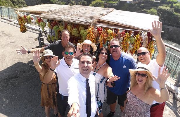 Private Amalfi coast tour and Sorrento coast up to 8 passengers