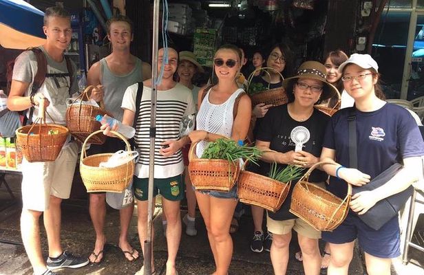Hands on Thai Cooking Class and Market Tour