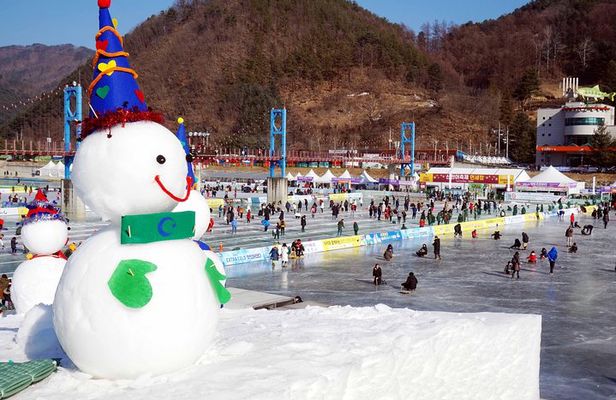 Korea Winter Ice Fishing Festival (Pyeongchang Trout Festival)