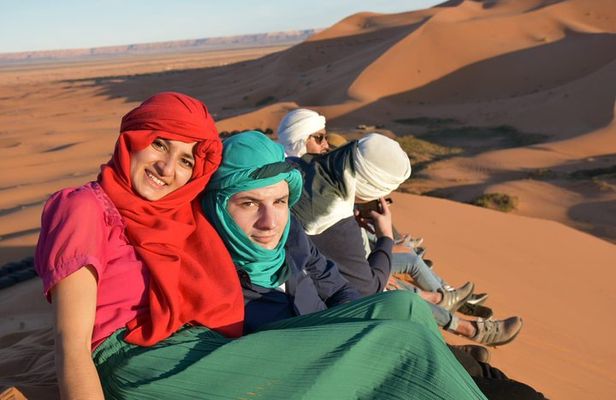 2 nights desert tour from Marrakech to Merzouga & camel ride