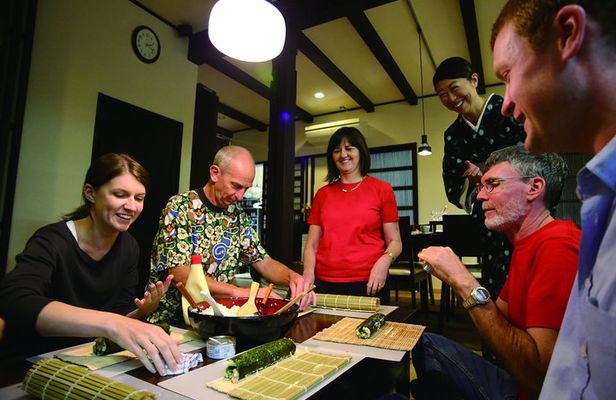 Sushi - Authentic Japanese Cooking Class - the best souvenir from Kyoto!