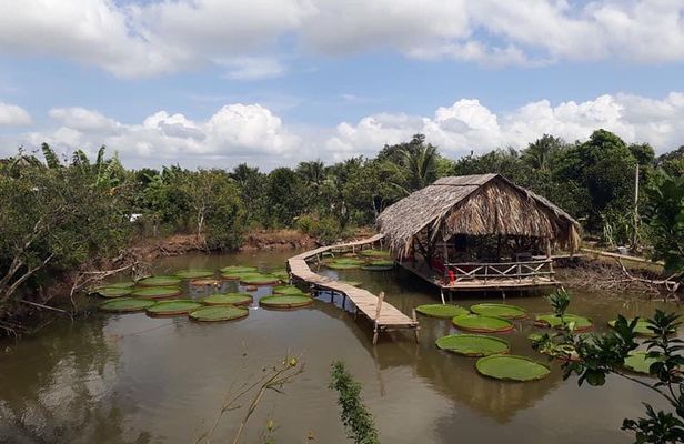 Full-day Cai Rang floating market - explore countryside, make bakery - from HCM