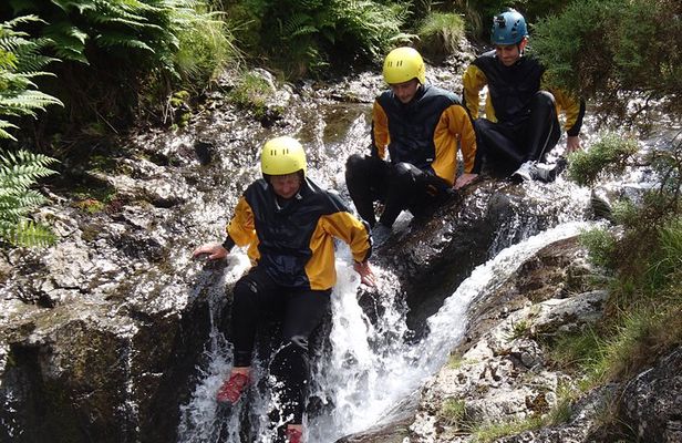 Ghyll Scrambling Water Adventure in the Lake District