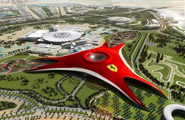 Abu Dhabi Ferrari world entry with return transfers from Dubai