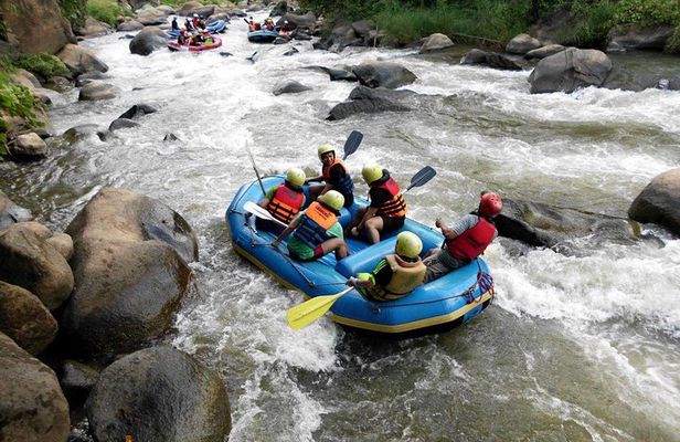 World-Class Mae Taeng River Whitewater Rafting Experience