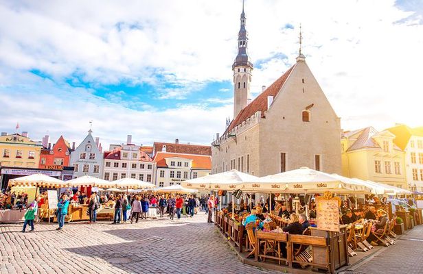 Guided Tallinn Day Tour from Helsinki / Include hotel transfers