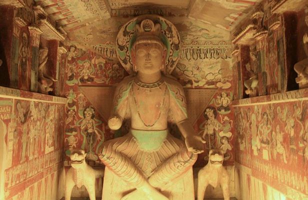 Dunhuang Private Day Tour Mogao Grottoes, Singing Dunes and Crescent Moon Spring