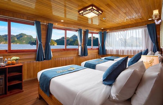 Charm Cruise 2 Days Halong Bay Exploration from Hanoi